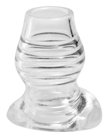 Plug Tunnel Cock Dock Transparent 9 x 6.5 cm