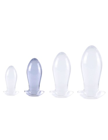 Plug Egg Clear M 11.5 x 5cm Transparent