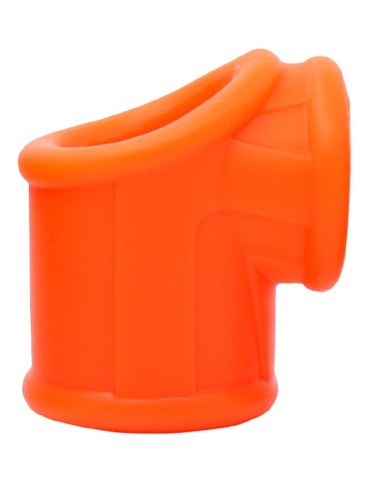 Ballstretcher silicone Cock Ball Orange