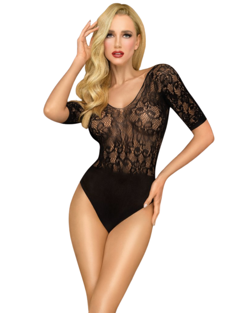 Body fantaisie noir All the way - PH0103BLK Body fantaisie noir All the way - PH0103BLK