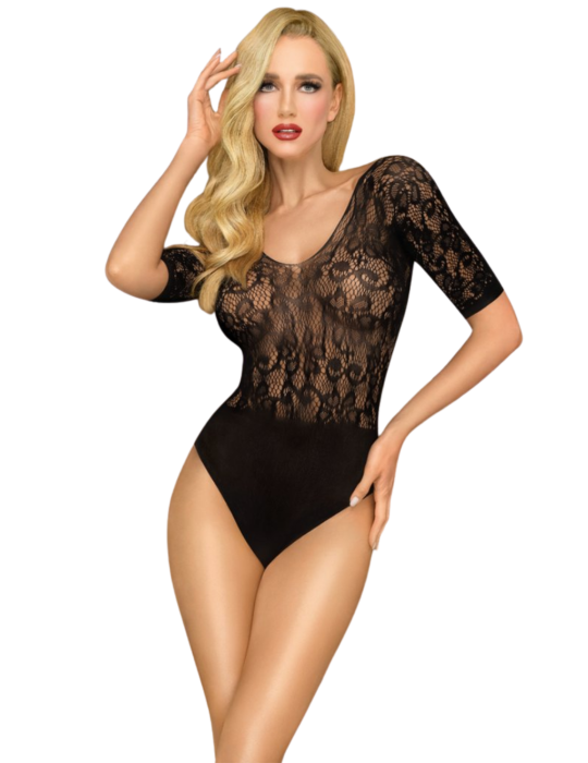 Body fantaisie noir All the way - PH0103BLK Body fantaisie noir All the way - PH0103BLK