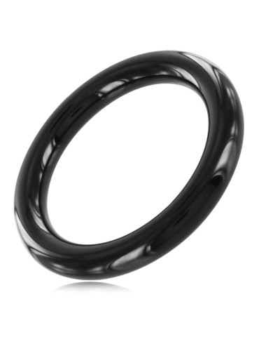 Cockring fin Steel 8mm Noir