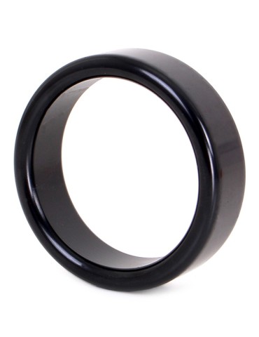 Cockring en aluminium Circle 15mm Noir