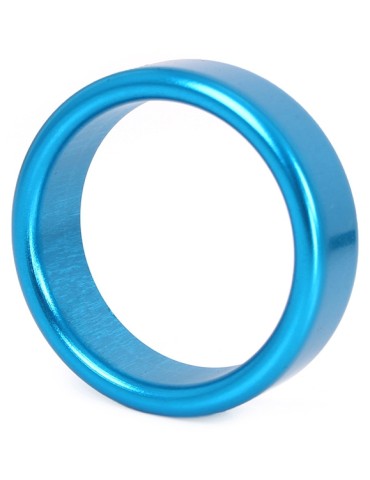 Cockring en aluminium Circle 15mm Bleu