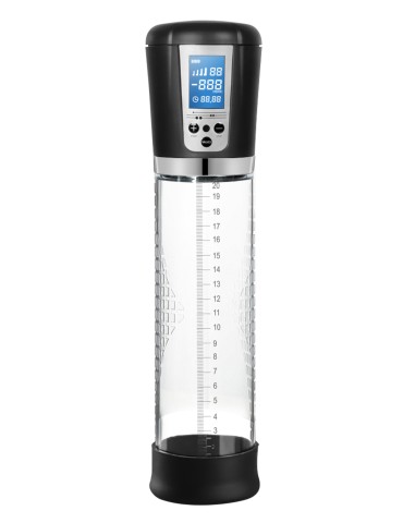 Pompe automatique pour pénis avec écran LCD 20 x 6cm