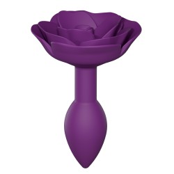 Plug anal Bijou Open Roses S 8 x 2.9cm Violet
