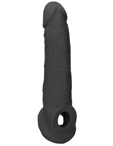 Gaine de pÃ©nis Realrock 17 x 4.5cm Noire