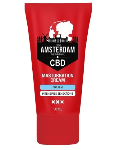 Crème de masturbation au Cbd Amsterdam XXX 50ml