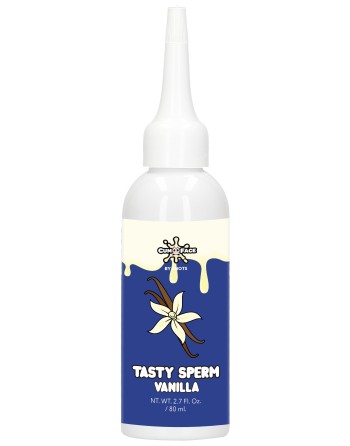 Eau aromatisée TASTYSPERM pour Cum Face - Vanille 80ml