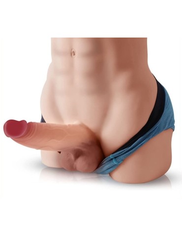 Masturbateur Fessier avec Pénis articulé Dandy Master Sexe de 18cm