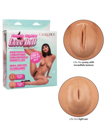 Poupée gonflable avec masturbateurs Love Doll Vagin-Anus
