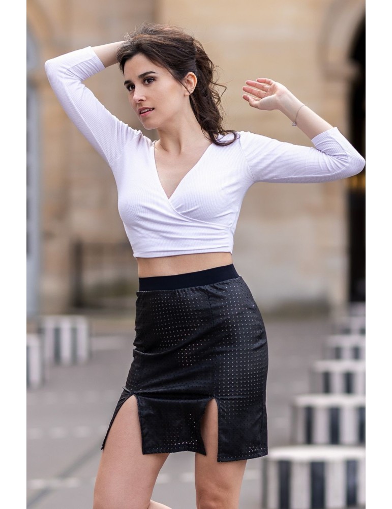 Jupe longue noire Omella - LSL3-LBLK Jupe longue noire Omella - LSL3-LBLK