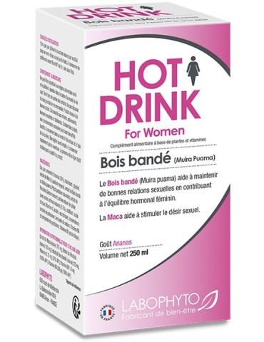 HOT DRINK Femme Bois Bandé - 250 ml