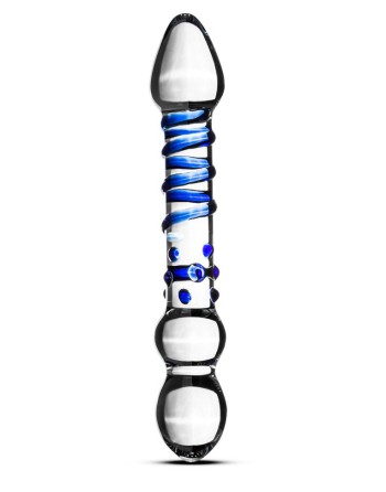 Dildo en Verre nÂ° 21 - 20 x 3.4 cm