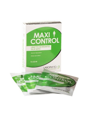 Lingettes retardantes Maxi Control x6