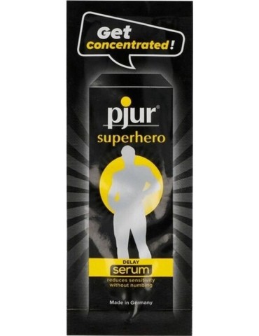 Dosette de Gel retardant SuperHero Serum Pjur 1.5ml