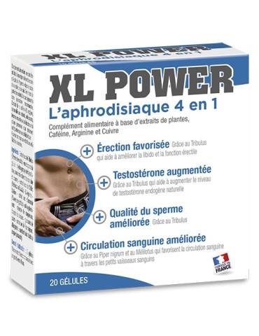 Stimulant Erection XL Power 20 gélules