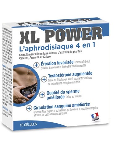 Stimulant Erection XL Power 10 gélules