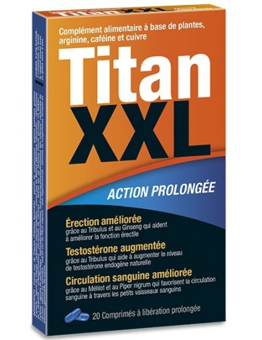 Stimulant Titan XXL 20 gélules