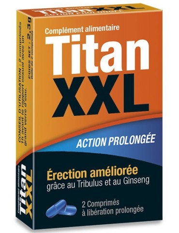 Titan XXL Stimulant Action Prolongée 2 gélules