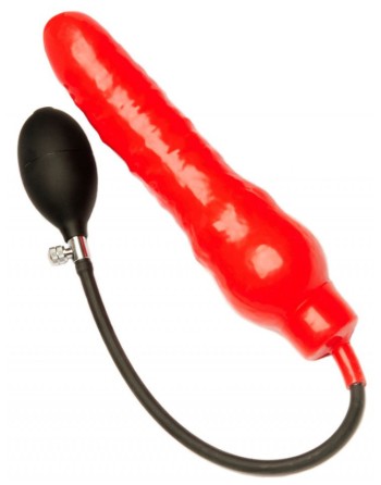 Gode gonflable rouge 16 x 4.5cm