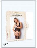 Bodystocking en dentelle ajourée noire - Le Numéro 16 - Collection Bodystocking - CM99016 Bodystocking en dentelle ajourée noire - Le Numéro 16 - Collection Bodystocking - CM99016
