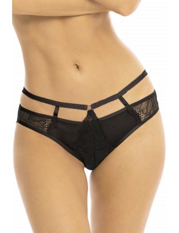 Culotte échancrée noir - REN1171-BLK