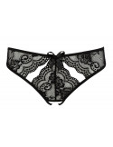 Culotte noire ouverte à l'entrejambe - R2310821 Culotte noire ouverte à l'entrejambe - R2310821
