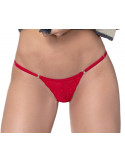 String dentelle rouge - MAL107RED String dentelle rouge - MAL107RED
