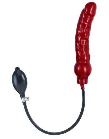 Gode gonflable Inflatable XL Latex Rouge 20 x 4.5cm