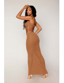 Jupe longue et soutien-gorge avec chaine doré - DG13244COP Jupe longue et soutien-gorge avec chaine doré - DG13244COP