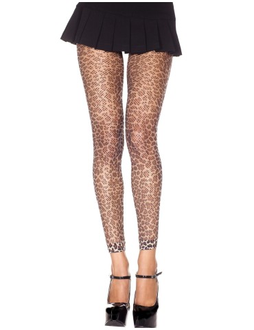 Legging fine résille léopard - MH35822LEO