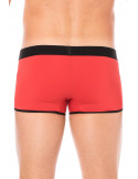 Mini-Pants rouge échancré avec zip - LM2003-68RED Mini-Pants rouge échancré avec zip - LM2003-68RED
