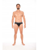 String noir en dentelle délicate - LM2006-57BLK String noir en dentelle délicate - LM2006-57BLK