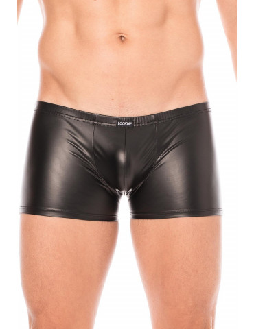 Boxer simili cuir - LM2008-67BLK