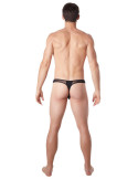 String noir sexy avec fine résille - LM805-57BLK String noir sexy avec fine résille - LM805-57BLK