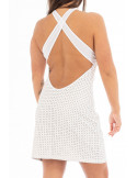 Robe blanche Margot - LDL3WHT Robe blanche Margot - LDL3WHT