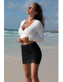 Jupe courte noire Camélia - LSK2-SBLK Jupe courte noire Camélia - LSK2-SBLK