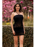 Robe bustier maille et dentelle - LDR2 Robe bustier maille et dentelle - LDR2