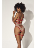 Body chair et couture rouge sexy - MAL8818RED Body chair et couture rouge sexy - MAL8818RED