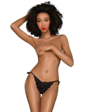 Culotte ouverte noire Too hot to be real - PH0123BLK