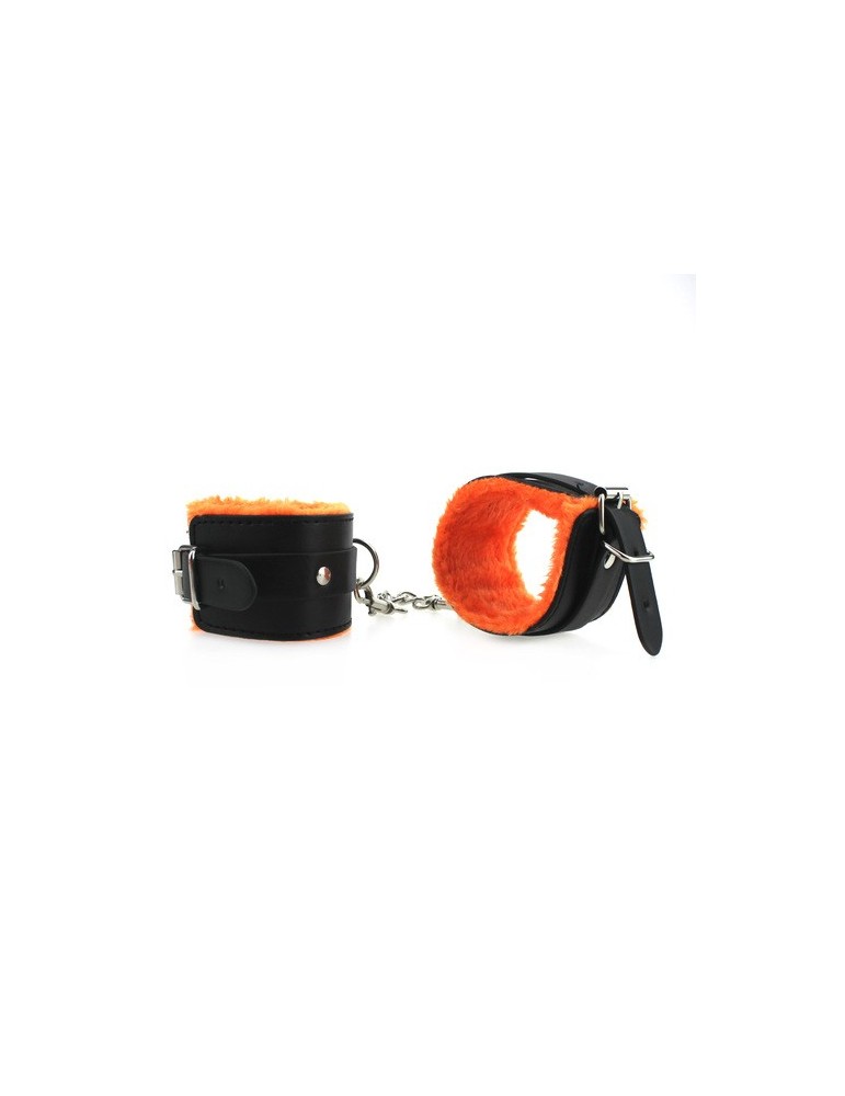 Kit Bondage 7 Pièces Noir/Orange