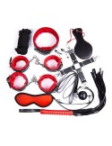 Pack Bondage SM 10 pièces Rouge
