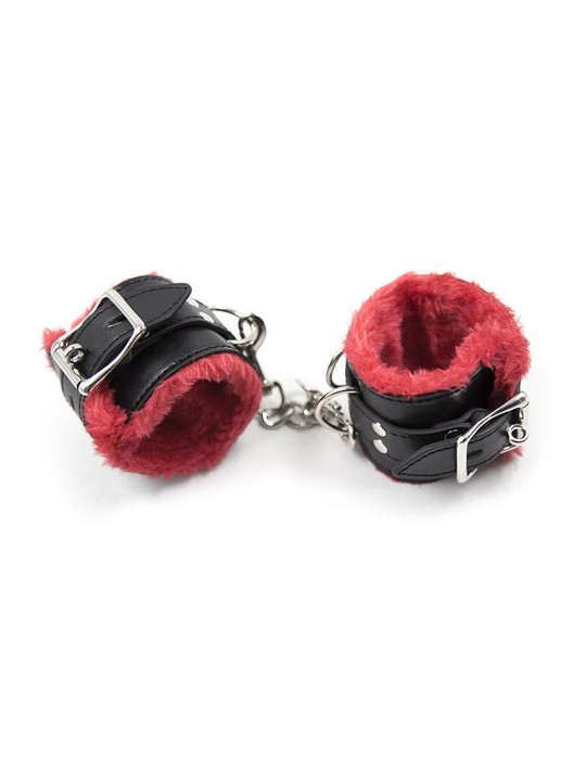 Pack Bondage SM 10 pièces Rouge
