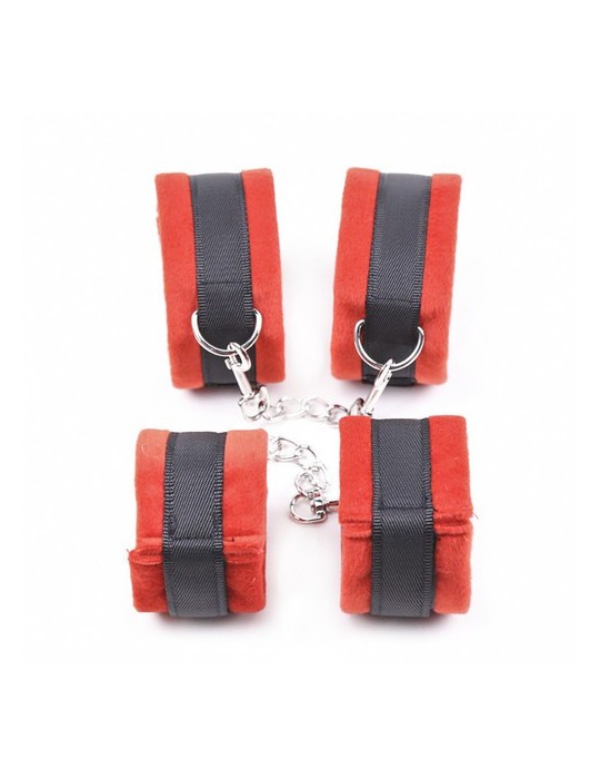 Kit Bondage 5 Pièces Rouge