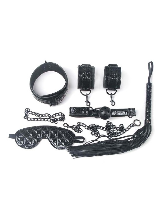 Kit SM Diamond Lines Black - 5 pièces Kit SM Diamond Lines Black - 5 pièces