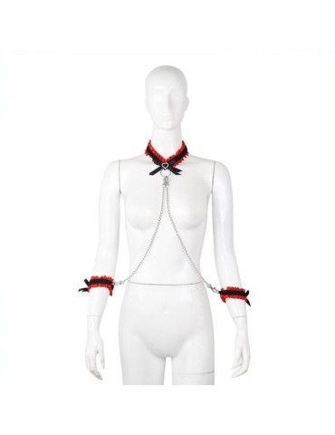 Kit Collier Menottes Romance Noir Rouge 2