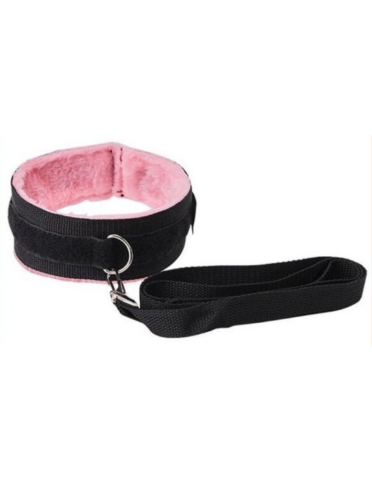 Kit Sm Bondage Push 9 Pièces Noir-rose