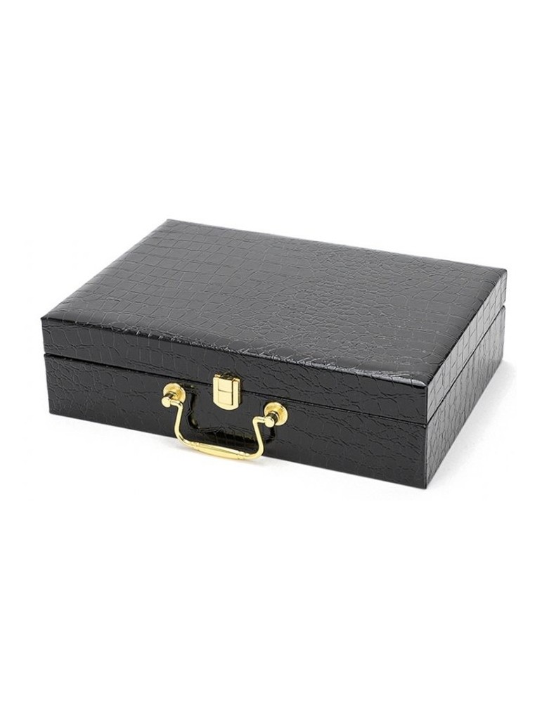 Coffret BDSM Luxury Noir-Rouge 8 Pièces