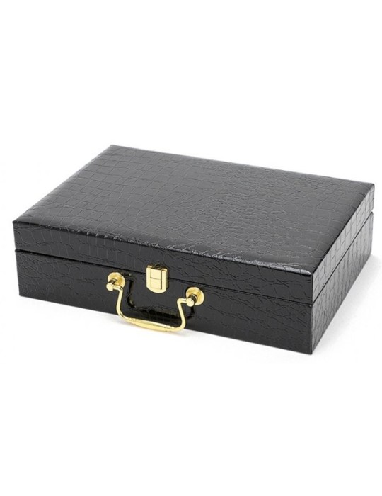 Coffret BDSM Luxury Noir-Rouge 8 Pièces